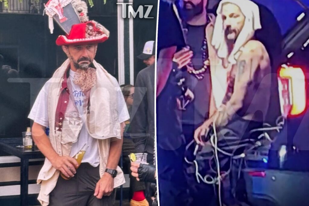 Shia LaBeouf immediately returns to partying at Mardi Gras after release from jail