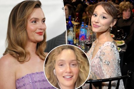 Leighton Meester defends exchange with Ariana Grande at Critics Choice Awards