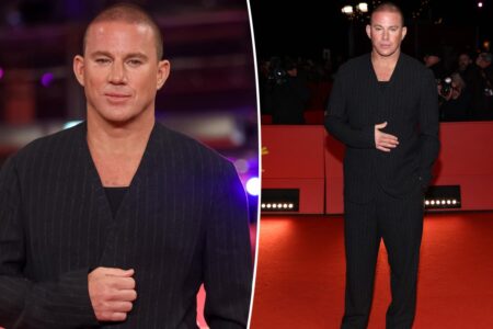 Channing Tatum’s new look at ‘Josephine’ movie premiere
