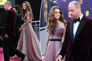 Kate Middleton brings back her blush Gucci gown for BAFTA Awards 2026