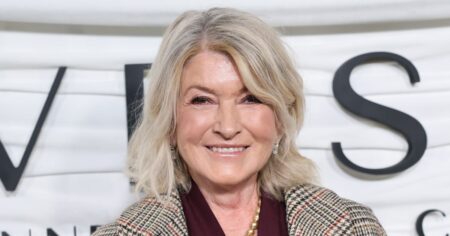 Martha Stewart’s Butter-Yellow Sweater Look Goes From the Couch to Coffee Shop in Seconds
