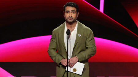 Kumail Nanjiani Jokes He’s a “White Guy” at Spirit Awards, “Eating Erewhon for Lunch and Dinner”