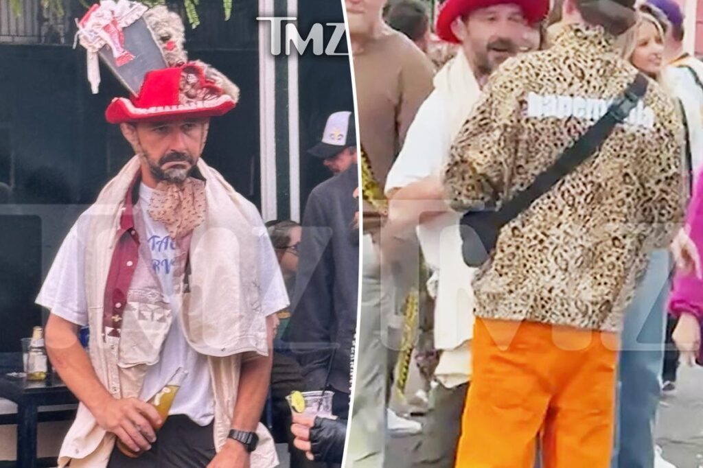 ‘Inebriated’ Shia LaBeouf arrested after ‘terrorizing’ New Orleans in Mardi Gras bar crawl