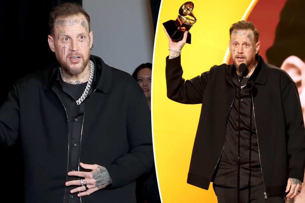 ‘Disconnected’ Jelly Roll avoids ICE question post-Grammys 2026: I’m a ‘dumb redneck’
