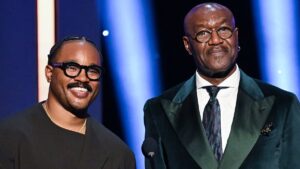 Delroy Lindo receives a standing ovation as he speaks out about BAFTAs racial slur controversy