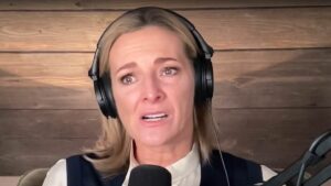 Gabby Logan breaks down in tears as she recalls time she had to ‘protect’ late father Terry Yorath because he ‘wasn’t up to it’ as a parent