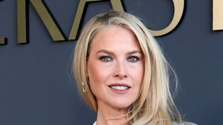 Ali Larter, 50, flashes toned abs in skimpy bra top and skirt to support Landman co-star Demi Moore’s Kerastase collaboration