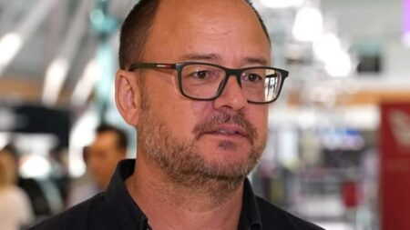 ABC Four Corners reporter delivers foul-mouthed rant and flips the bird during dinner at Sydney hotspot