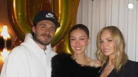 Brooklyn Beckham takes another brutal swipe at mum Victoria by sharing a late birthday tribute to ‘the best mother-in-law’ Claudia Peltz – as Britain celebrates Mothering Sunday