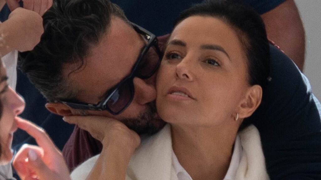Eva Longoria packs on the PDA with husband José Bastón during a romantic lunch date in Marbella ahead of their 10th wedding anniversary