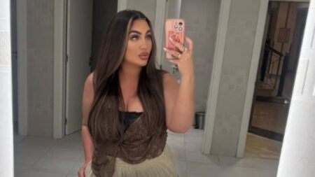 Lauren Goodger sets pulses racing with steamy bikini snap as she enjoys a holiday with her ex Charles Drury