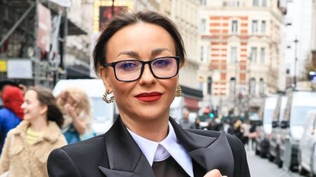 Luba Mushtuk steps out for the first time since being ‘axed’ from Strictly Come Dancing as she supports Johannes Radebe at Kinky Boots
