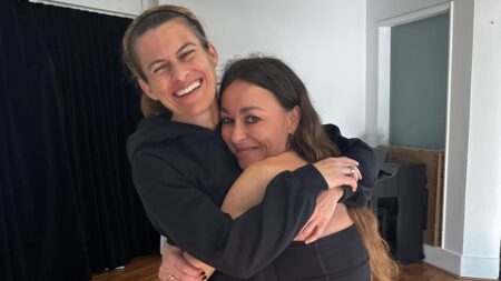 Luba Mushtuk reunites with Strictly winner Karen Carney after being ‘axed’ from the show