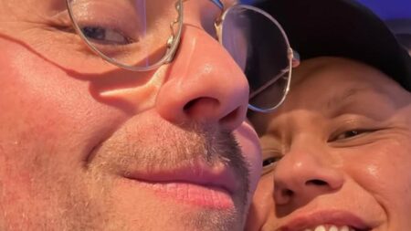 Gok Wan sparks speculation he has rekindled romance with his Hollyoaks star ex-boyfriend David Ames as he posts cosy snap