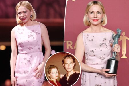 Michelle Williams honors James Van Der Beek at SAG Actor Awards 2026 after ‘Dawson’s Creek’ co-star’s death