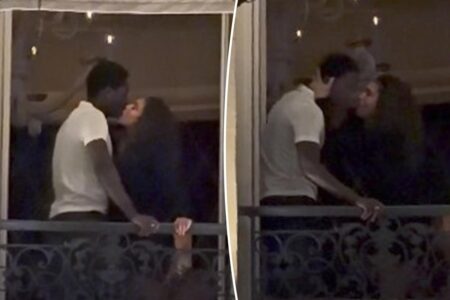 Lori Harvey and Damson Idris share steamy balcony kiss in Paris