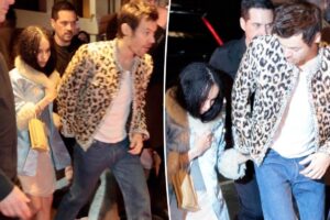 Harry Styles and Zoë Kravitz hold hands while arriving at ‘SNL’ afterparty
