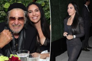 Al Pacino, 85, and Noor Alfallah, 32, make rare appearance together ahead of the Oscars