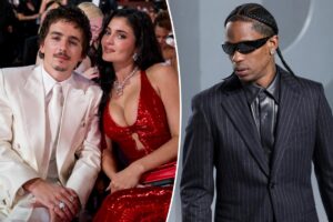 Travis Scott shades ex Kylie Jenner’s boyfriend, Timothée Chalamet, after Oscars 2026 loss