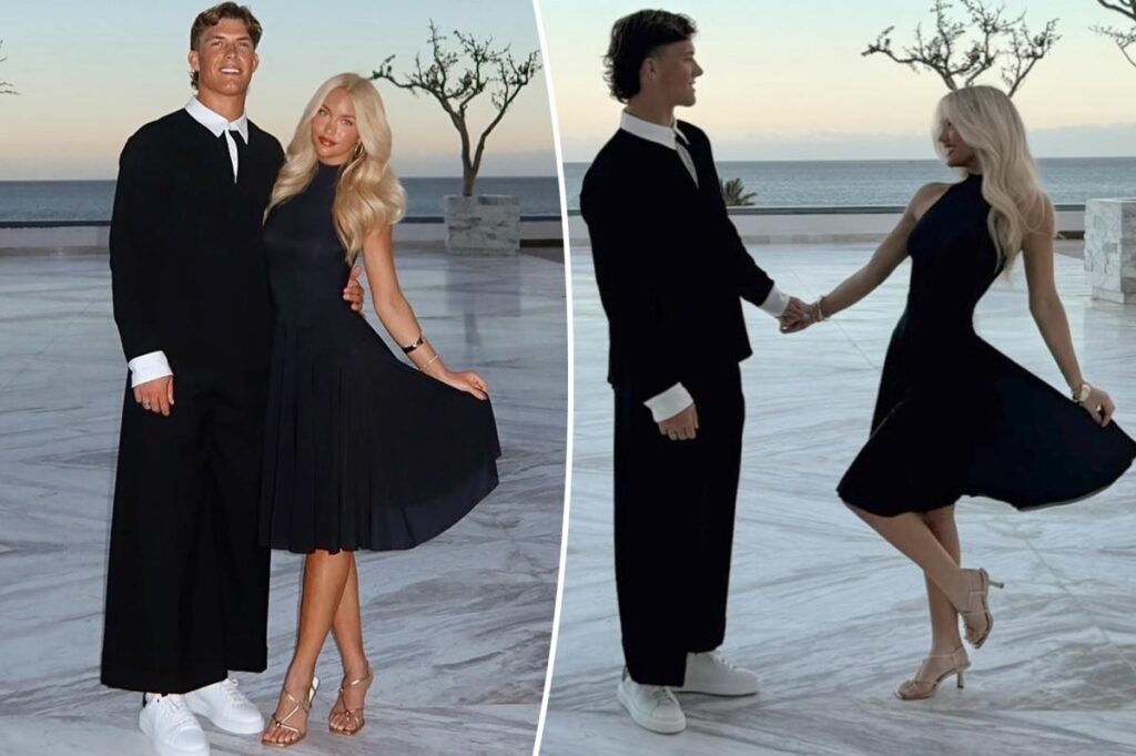 Fans roast Jaxson Dart’s date-night look with Marissa Ayers on Instagram