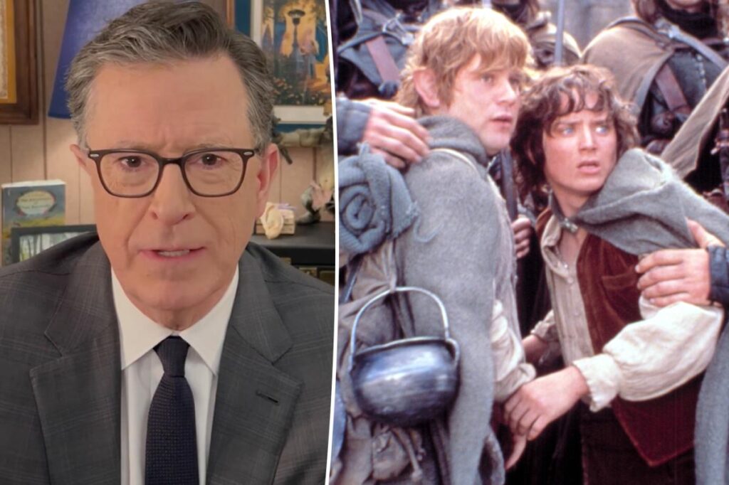Stephen Colbert scorched for writing new ‘Lord of the Rings’ movie