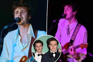 Tearful Cruz Beckham takes aim at ‘loneliest’ brother Brooklyn in new song