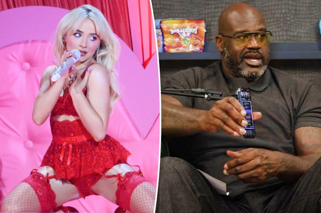 Shaq denies sending Sabrina Carpenter ‘horny’ messages