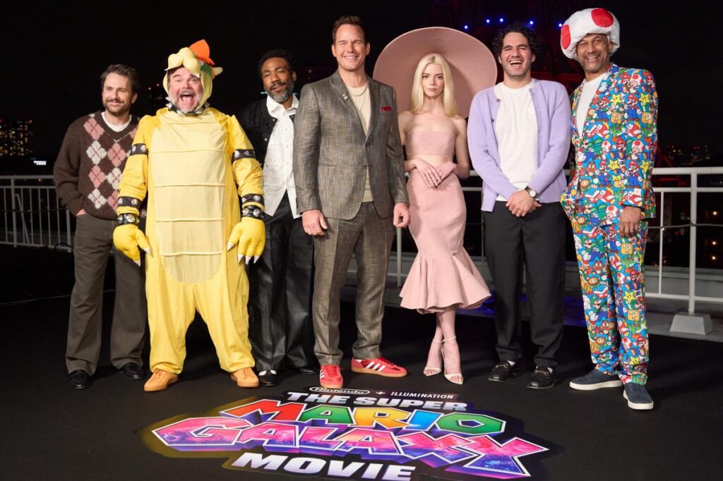 Anya Taylor-Joy, Jack Black go all out for ‘Super Mario Galaxy Movie’ press tour