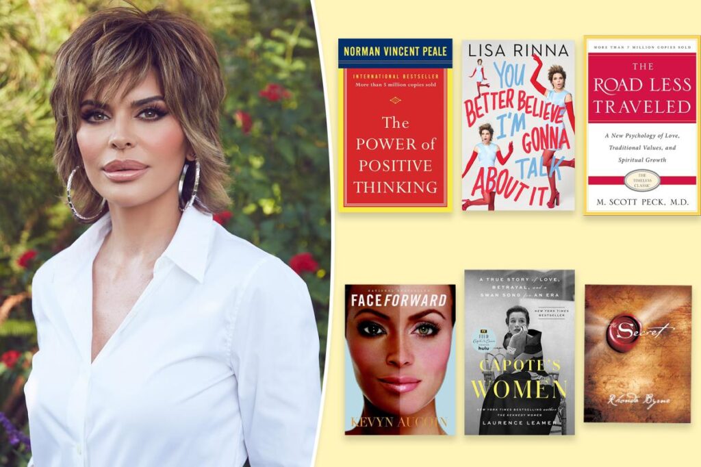 Lisa Rinna shares her favorite books