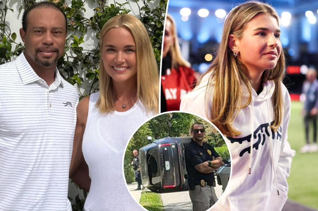 Tiger Woods’ girlfriend, Vanessa Trump, and daughters not involved in car crash: source