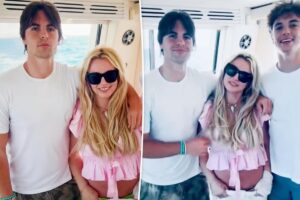 Britney Spears has rare reunion with son Sean Preston, 20, on yacht getaway after her DUI arrest
