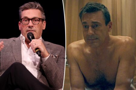 Jon Hamm denies using a ‘butt double’ during steamy ‘Your Friends & Neighbors’ Season 2 appearance