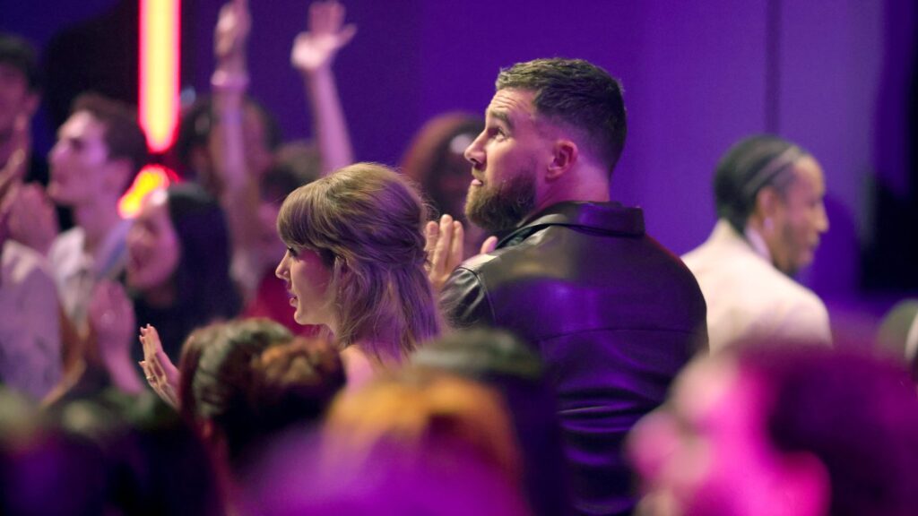 Taylor Swift and Travis Kelce Make Awards Show Debut at 2026 iHeartRadio Music Awards