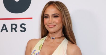 Jennifer Lopez’s Pink Satin Dress Is the Romantic Spring Look We’re Recreating ASAP