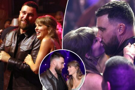 Every Taylor Swift photo with Travis Kelce at iHeartRadio Music Awards 2026