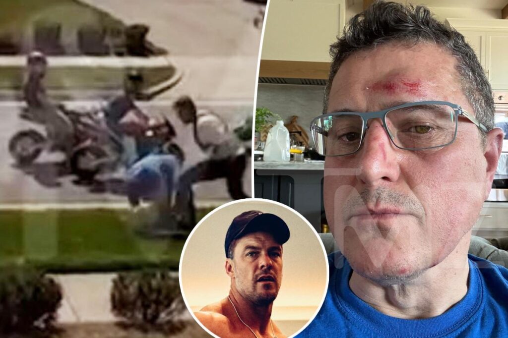 Watch ‘Reacher’ star Alan Ritchson repeatedly punch neighbor during wild street scuffle