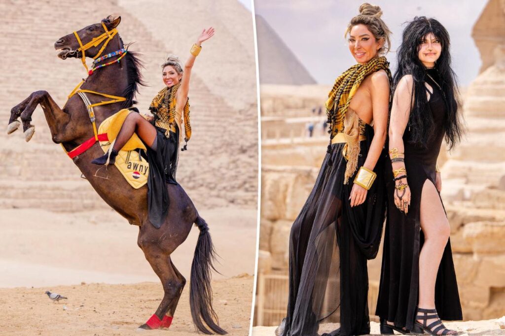 Farrah Abraham sparks outrage in barely-there outfit at sacred Egyptian site