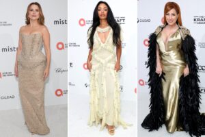 Elton John AIDS Foundation Oscar Party 2026 red carpet: See the celebrity looks