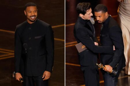 Michael B. Jordan wins best actor Oscar for ‘Sinners’