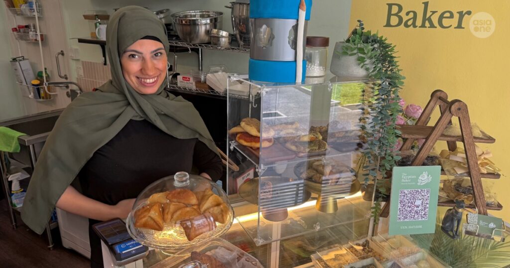 From boxing to baking: Meet the woman selling Egyptian pastries in Singapore
