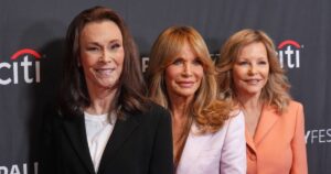 Kate Jackson, Jaclyn Smith and Cheryl Ladd reunite for Charlie’s Angels 50th anniversary