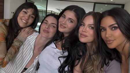 Kim and Khloe Kardashian share how their family celebrated Easter including saucy photoshoot from Kylie Jenner