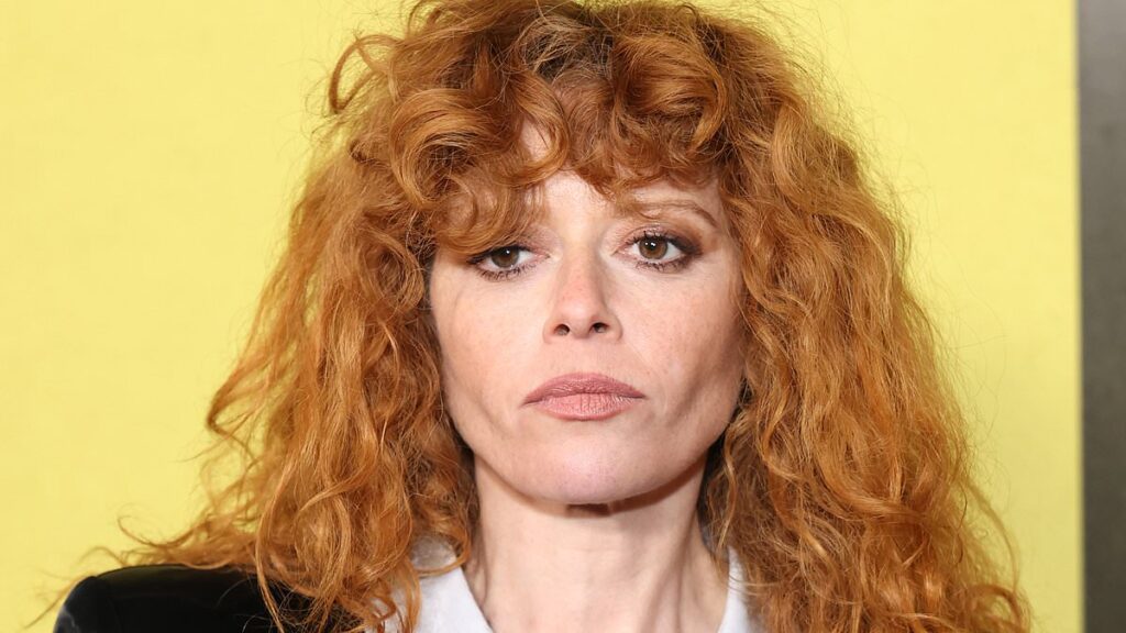Natasha Lyonne is stone-faced as she is seen for the first time since being ‘removed from plane’