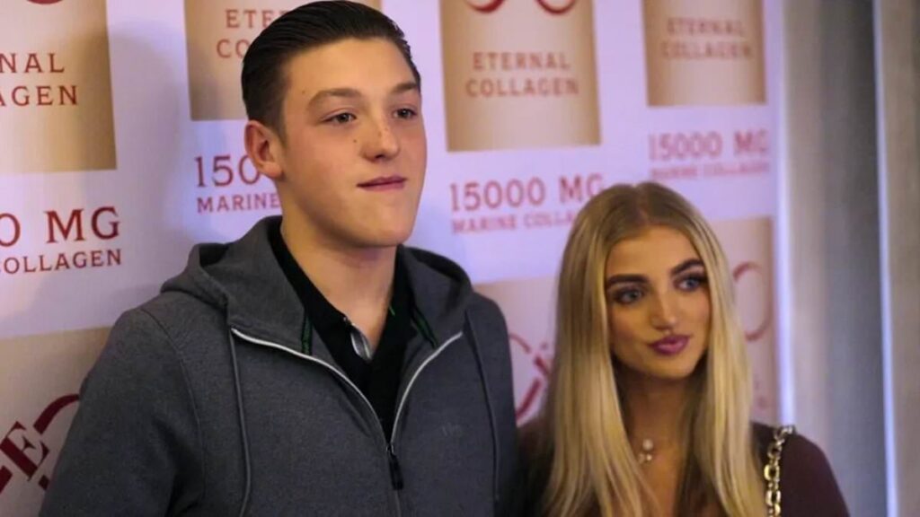 Paris Fury plays matchmaker as she attempts to set her son Prince, 14, up with Princess Andre, 18, in awkward moment from their Netflix series