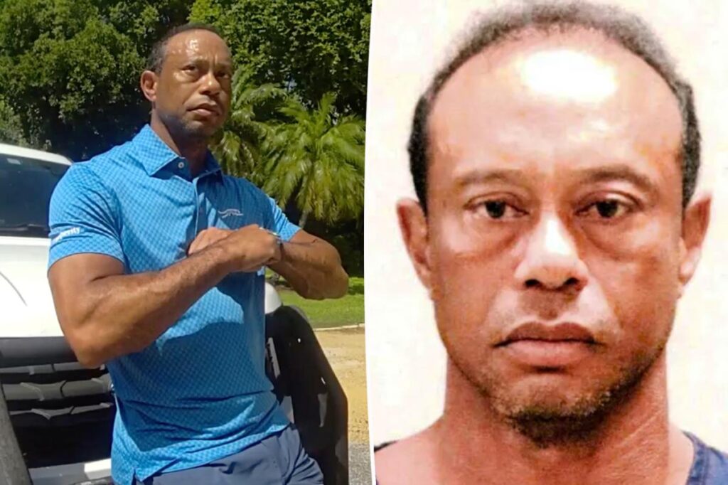 Tiger Woods looks somber in newly released mugshot after DUI arrest