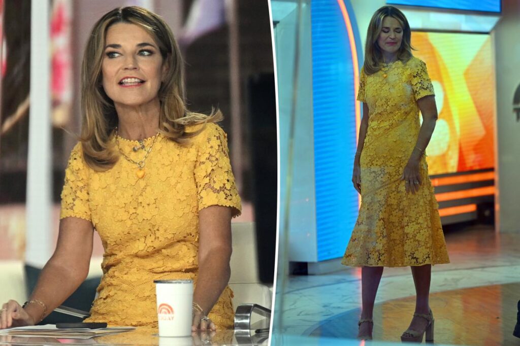 The meaning behind Savannah Guthrie’s yellow dress for ‘Today’ show return