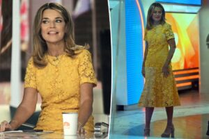 The meaning behind Savannah Guthrie’s yellow dress for ‘Today’ show return