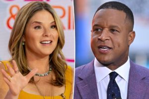 Craig Melvin accidentally reveals Jenna Bush Hager’s career pivot during live ‘Today’ show