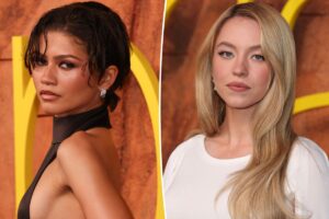Zendaya, Sydney Sweeney narrowly avoid each other on ‘Euphoria’ Season 3 red carpet amid feud rumors