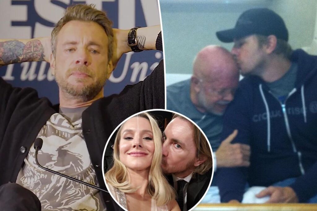 Dax Shepard cries over Kristen Bell showing up to his dad’s deathbed